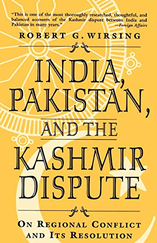 Beispielbild fr India, Pakistan, and the Kashmir Dispute: On Regional Conflict and Its Resolution zum Verkauf von ThriftBooks-Atlanta