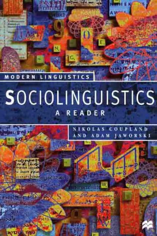9780312175733: Sociolinguistics: A Reader and Coursebook