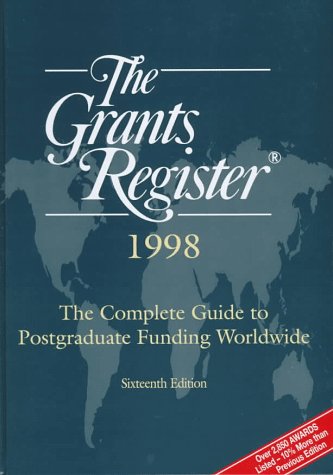 Stock image for The Grants Register 1998 (16th ed) for sale by Ergodebooks