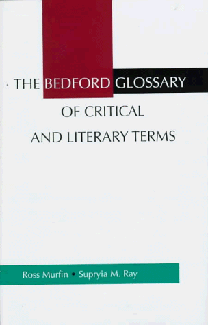 Stock image for The Bedford Glossary of Critical and Literary Terms for sale by Books Unplugged