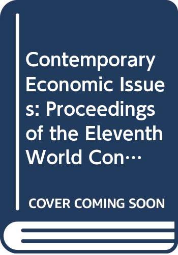 9780312177607: Contemporary Economic Issues: Proceedings of the Eleventh World Congress of the International Economic Association, Tunis : Trade, Payments and Debt: 3 (IEA CONFERENCE VOLUME)