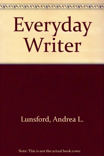 Everyday Writer Spiral/Grammar (9780312178222) by Andrea A. Lunsford