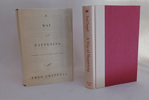 Beispielbild fr A Way of Happening: Observations of Contemporary Poetry zum Verkauf von Books From California