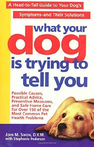 Stock image for What Your Dog Is Trying to Tell You: A Head-To-Tail Guide Dog's Symptoms-And Their Solutions for sale by Wonder Book