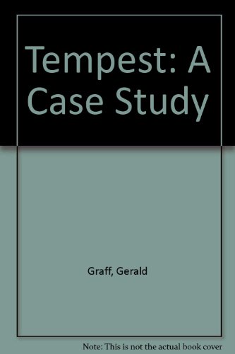 Tempest: A Case Study (9780312184414) by Graff, Gerald