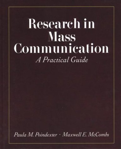 Stock image for Research in Mass Communication: A Practical Guide for sale by LibraryMercantile