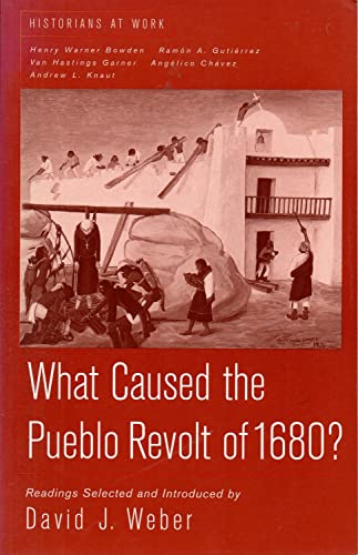 Stock image for What Caused the Pueblo Revolt of 1680? (Historians at Work) for sale by LibraryMercantile