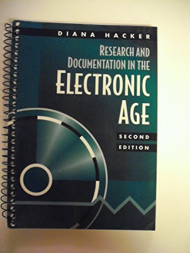 Imagen de archivo de Research and Documentation in the Electronic Age a la venta por ThriftBooks-Atlanta