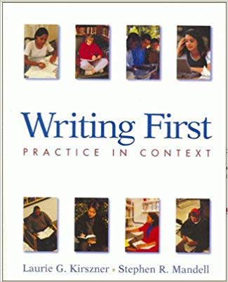 9780312193805: Writing First: Practice in Context With Readings