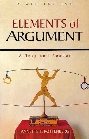 Beispielbild fr Elements of Argument: A Text and Reader zum Verkauf von Wonder Book
