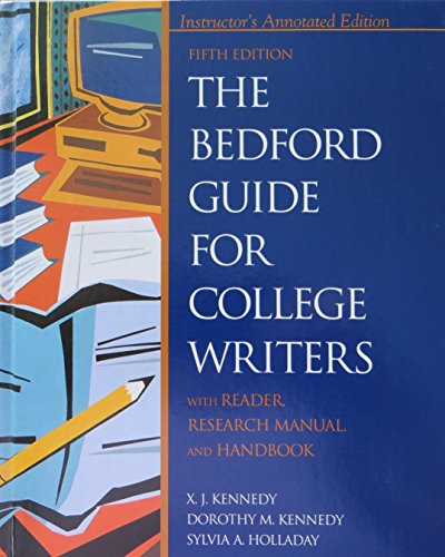 Imagen de archivo de Bedford Guide a la venta por Better World Books
