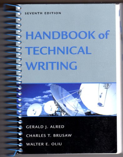 Imagen de archivo de Handbook of Technical Writing a la venta por SecondSale