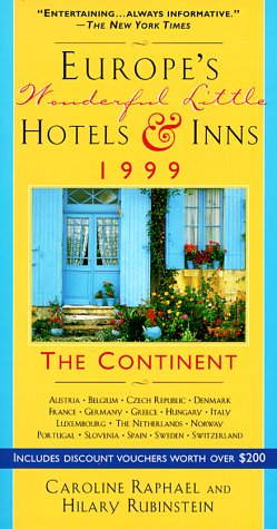 Imagen de archivo de Europe's Wonderful Little Hotels & Inns 1999: The Continent a la venta por ThriftBooks-Atlanta