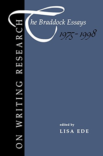 Beispielbild fr On Writing Research: The Braddock Essays 1975-1998 zum Verkauf von ThriftBooks-Dallas