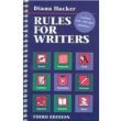 Stock image for Rules for Writers: A Brief Handbook: Updated With 1998 Mla Guidelines for sale by BookHolders