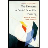 Stock image for The Elements of Social Scientific Thinking for sale by ThriftBooks-Atlanta