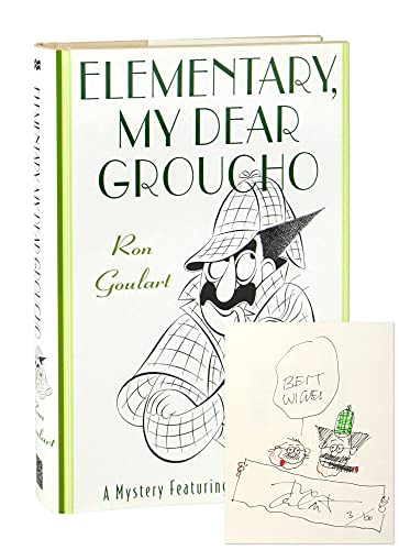 Beispielbild fr Elementary, My Dear Groucho: A Mystery featuring Groucho Marx zum Verkauf von ZBK Books