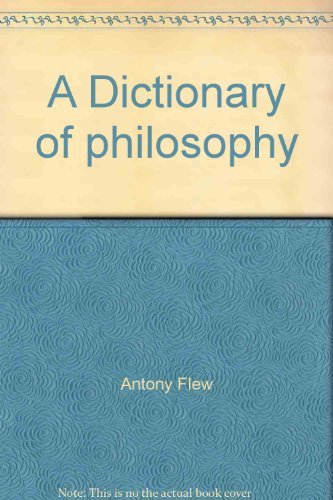 Beispielbild fr A Dictionary of Philosophy zum Verkauf von Better World Books