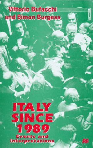 9780312210502: Italy Since 1989: Events and Interpretations