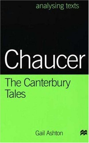 Stock image for Chaucer: The Canterbury Tales (Analysing Texts) for sale by Dunaway Books