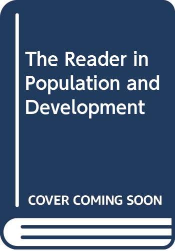 9780312215163: The Reader in Population and Development