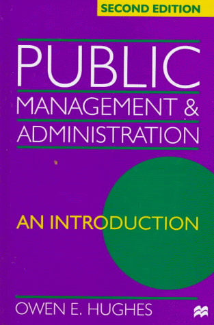 9780312216887: Public Management and Administration: An Introduction