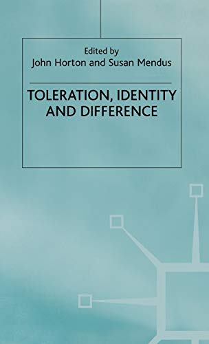 Beispielbild fr Toleration, Identity and Difference zum Verkauf von Wonder Book