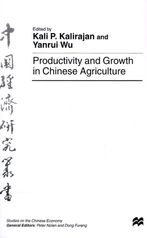 Imagen de archivo de Productivity and growth in Chinese agriculture. (Studies on the Chinese economy) a la venta por Heroes Bookshop