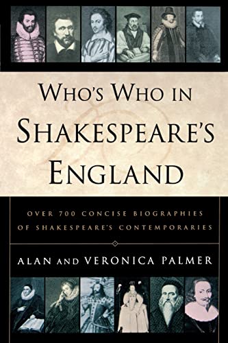 Beispielbild fr Who's Who in Shakespeare's England zum Verkauf von SecondSale