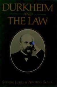 Imagen de archivo de Durkheim and the Law a la venta por Irish Booksellers