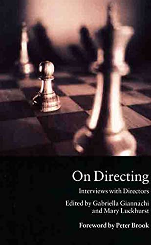 Stock image for On Directing: Interviews with Directors for sale by Blue Vase Books