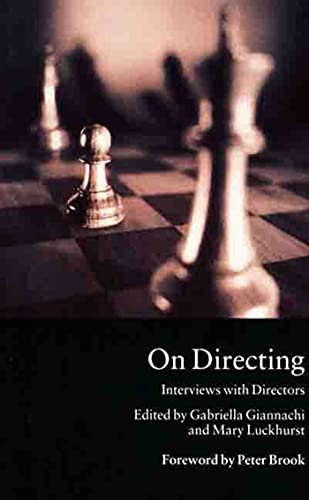 9780312224837: On Directing: Interviews with Directors