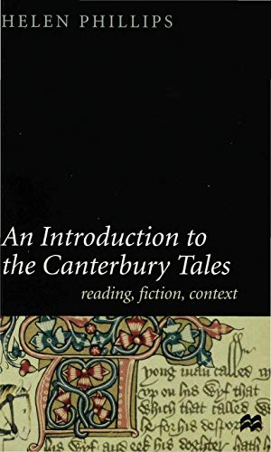 9780312227401: An Introduction To the Canterbury Tales: Fiction, Writing, Context