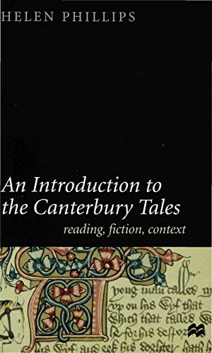 Stock image for An Introduction To the Canterbury Tales: Reading, Fiction, Context for sale by SecondSale