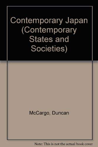9780312227418: Contemporary Japan (Contemporary States and Societies)