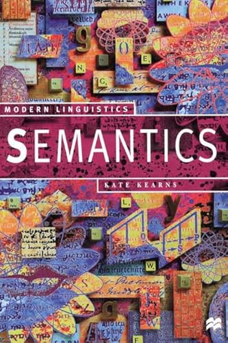 9780312231835: Semantics (Modern Linguistics)