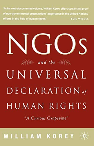 9780312238865: NGO's and the Universal Declaration of Human Rights: A Curious Grapevine
