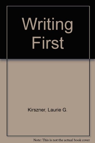 Stock image for Writing First for sale by Better World Books