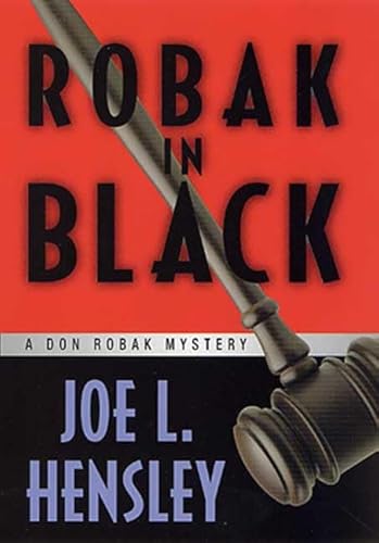 Beispielbild fr Robak in Black : A Don Robak Mystery zum Verkauf von Better World Books