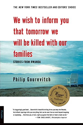 Stock image for We Wish to Inform You That Tomorrow We Will be Killed With Our Families: Stories from Rwanda for sale by Your Online Bookstore