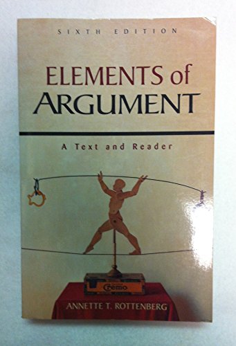 Stock image for Elements of Argument: A Text and Reader for sale by ThriftBooks-Atlanta