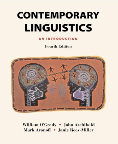 Stock image for Contemporary Linguistics: An Introduction for sale by Wonder Book