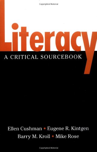 Beispielbild fr Literacy: A Critical Sourcebook zum Verkauf von Orion Tech