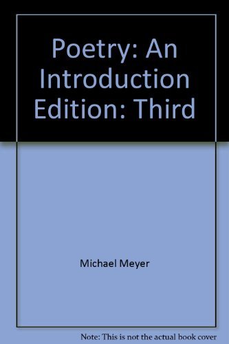 Stock image for Poetry: An Introduction, 3rd Edition for sale by Tudor Cottage Books