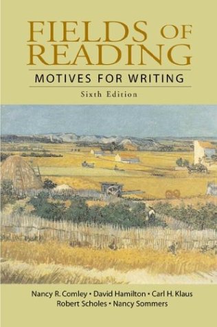 Stock image for Fields of Reading : Motives for Writing for sale by Better World Books Ltd