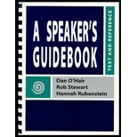 Imagen de archivo de A Speaker's Guidebook a la venta por Wonder Book