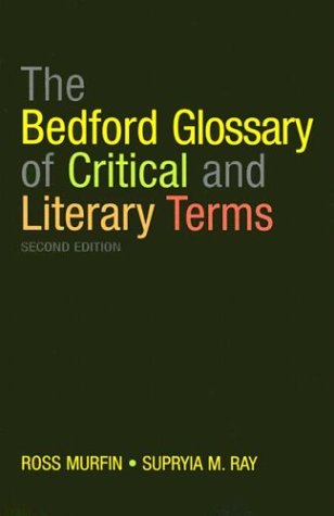 9780312259105: The Bedford Glossary of Critical and Literary Terms