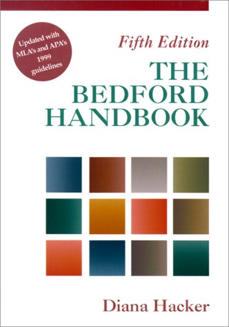 9780312260620: The Bedford Handbook: Updated With Mla's and Apa's 1999 Guidelines
