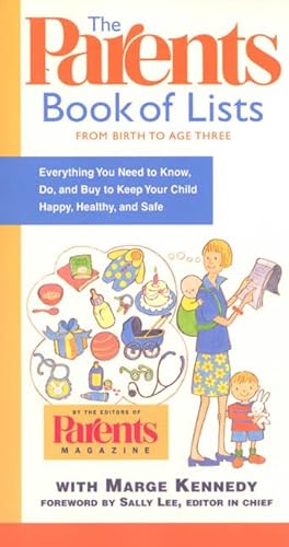 Beispielbild fr The Parents Book of Lists zum Verkauf von Flash Books