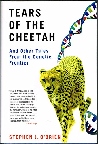 Imagen de archivo de Tears of the Cheetah : And Other Tales from the Genetic Frontier a la venta por Better World Books